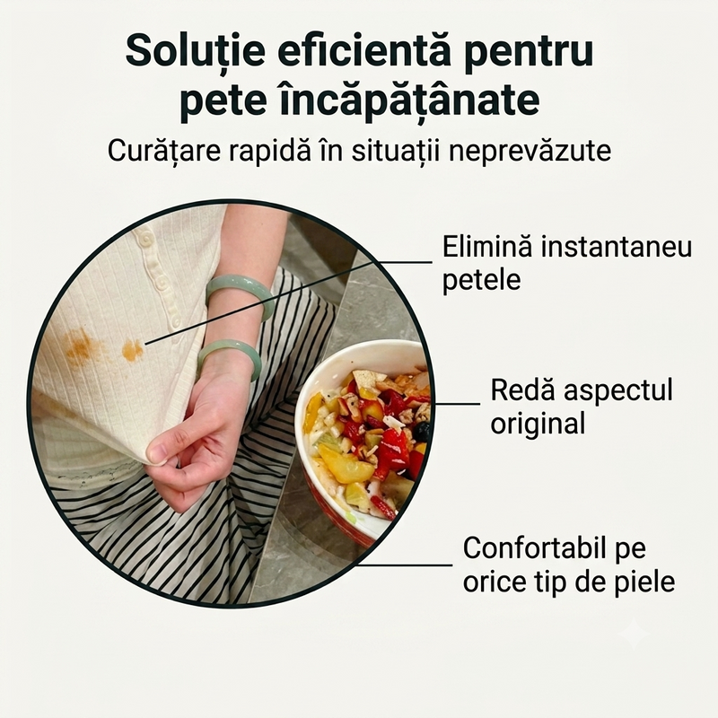 Creion portabil indepartare pete