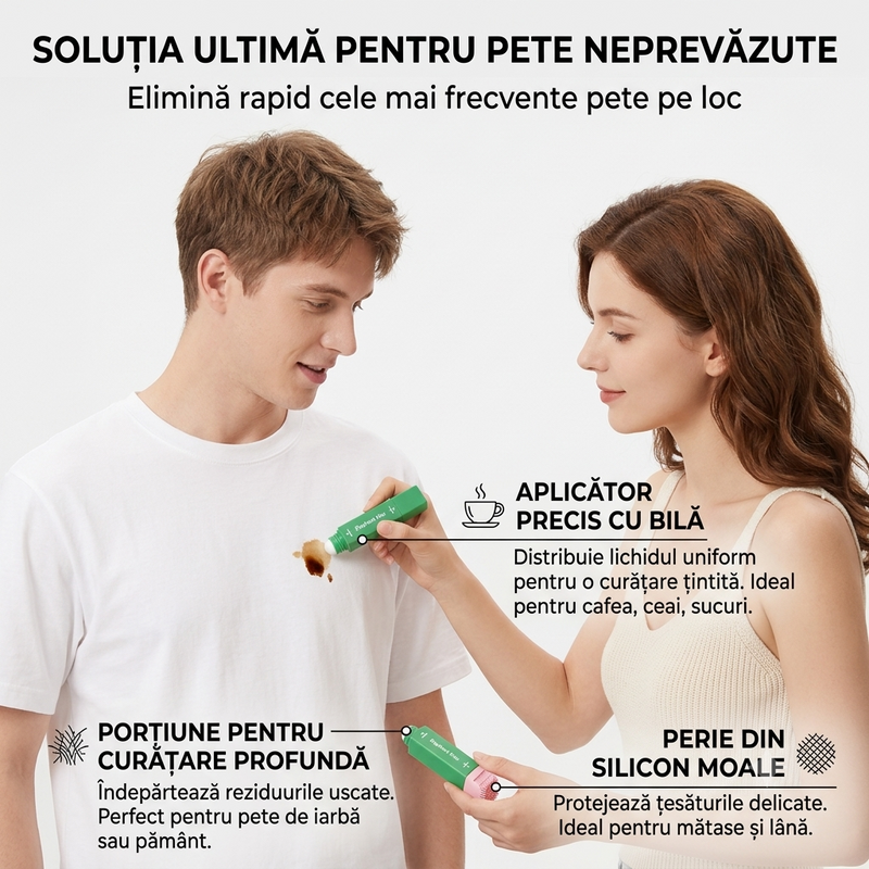 Creion portabil indepartare pete