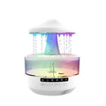 Umidificator Aromaterapie cu Boxă Bluetooth și Efect de Ploaie
