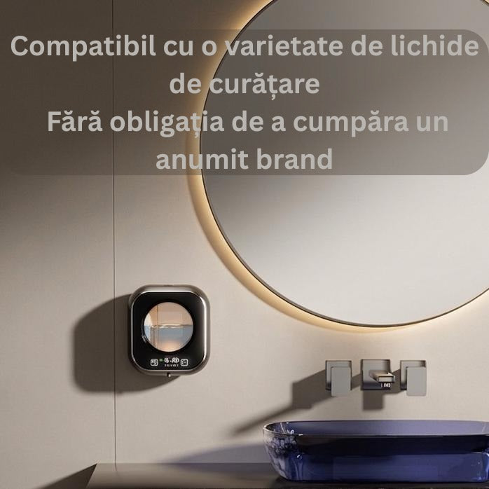 Dozator Inteligent de Săpun cu Senzor și Afișaj Digital