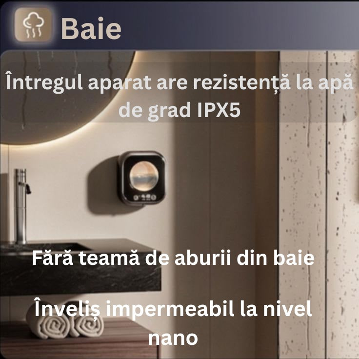 Dozator Inteligent de Săpun cu Senzor și Afișaj Digital