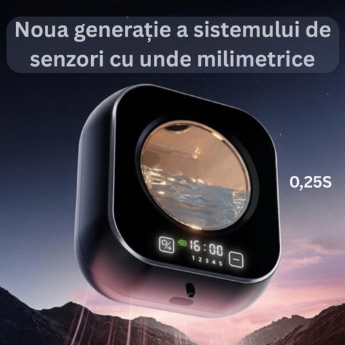 Dozator Inteligent de Săpun cu Senzor și Afișaj Digital