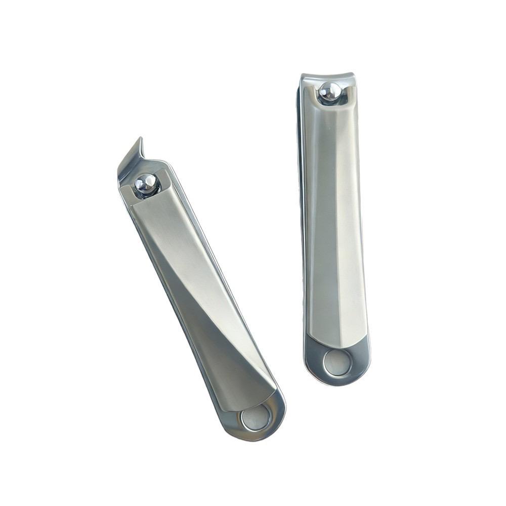 Unghiere Profesionale din Otel Inoxidabil, Design Ergonomic, Curbata si Oblica, Gri Antracit